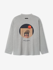 NBA X Barkley Hendricks Long Sleeve V-Neck Tee