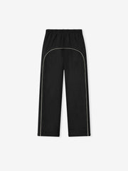 Womens Suede Fleece Signature Relaxed Pant