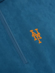 Mets Suede Fleece Modern Half Zip