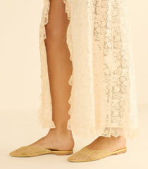 ADAIR SLIDE -- GOLD LACE