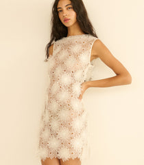 ADELIA DRESS -- SALT