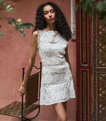 ADRIENNE DRESS -- SALT