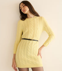 ROBE EN CACHEMIRE ALICE – BOUTON D'OR