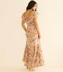 AMÉRELLE DRESS -- JARDIN DE CAMELIAS