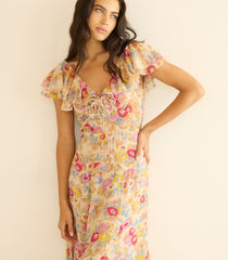 AMÉRELLE DRESS -- JARDIN DE CAMELIAS