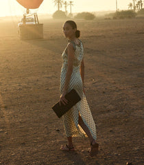 AMORETTE DRESS -- SUNLIGHT TAORMINA PAISLEY
