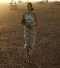 AMORETTE DRESS -- SUNLIGHT TAORMINA PAISLEY