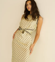 AMORETTE DRESS -- SUNLIGHT TAORMINA PAISLEY