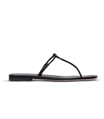 ANTIGONE SANDAL -- BLACK NAPPA