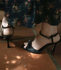 ARIANNA TALONS HAUTS – DENTELLE NOIRE