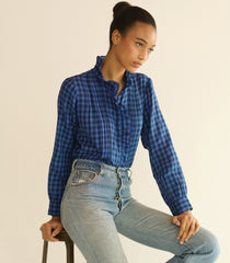 BARRETT TOP -- CHAMONIX PLAID