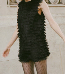 BASTIENNE SKIRT -- BLACK