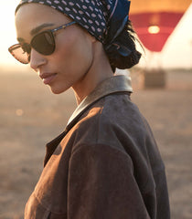 CARSON SUEDE JACKET -- SABLE