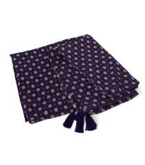 CASCAIS SARONG -- NAVY CADIZ FOULARD