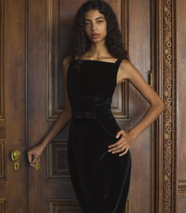 CHANSELLE DRESS -- BLACK