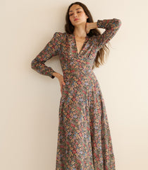 CHARLESTON DRESS -- WILDBERRY THICKET