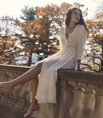 CLEMENCIA DRESS -- SALT