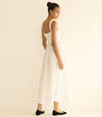 CLOVER DRESS -- SALT