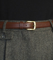 COLT BELT -- MARRONE BOX CALF
