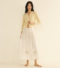 DIANE CARDIGAN -- VANILLA