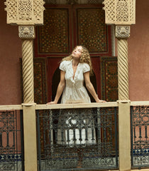 ELIETTE DRESS -- SALT