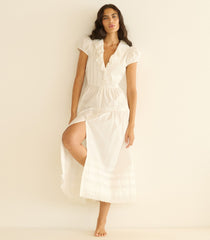 ELIETTE DRESS -- SALT