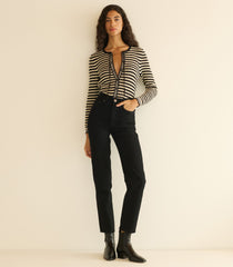 EVERLYN CARDIGAN -- SIDONIE STRIPE