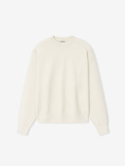 Wool Cotton Sport Mesh Knit Sweater