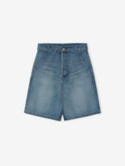 Denim Utility Shorts