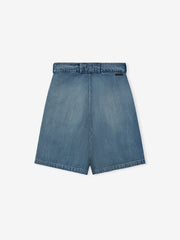 Denim Utility Shorts