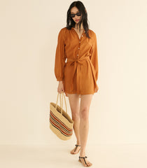 GRANDE HARBOUR TOTE -- NATURAL STRIPED RAFFIA