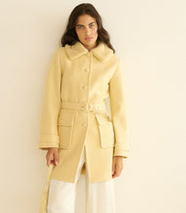 GREENWICH COAT -- CITRONE