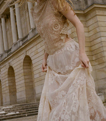 HANDKERCHIEF ANNIVERSARY TOP -- PAILLE
