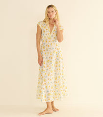 HELIA DRESS -- DAHLIA FLORAL