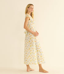 HELIA DRESS -- DAHLIA FLORAL