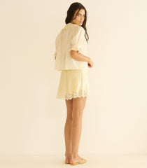 HENRI TOP -- CREME CITRON