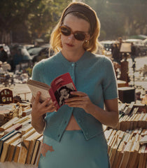 DÔEN BY GARRETT LEIGHT INGÉNUE SUNGLASSES -- EMBER TORTOISE