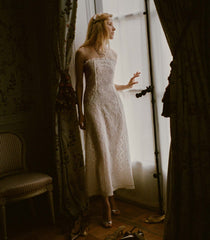 JOSEPHINE ANNIVERSARY DRESS -- SALT