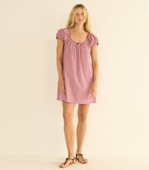 JULIA DRESS -- MULBERRY LA MADDALENA GINGHAM