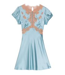 JUNIA DRESS -- DEEP AQUAMARINE