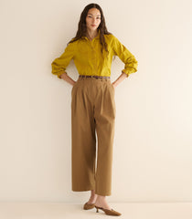 LEANDRA TOP -- OAKMOSS