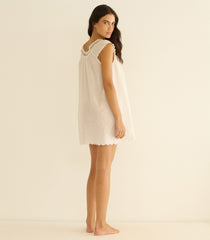 LELIA NIGHTGOWN -- SALT