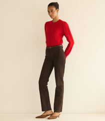 LINDON SWEATER -- CERISE