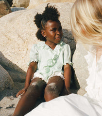 LITTLE HENRI TOP -- SEAFOAM