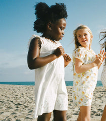 LITTLE NESSIE DRESS -- SALT