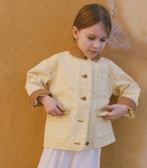 LITTLE PASCUAL JACKET -- STRAW