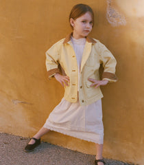 LITTLE PASCUAL JACKET -- STRAW