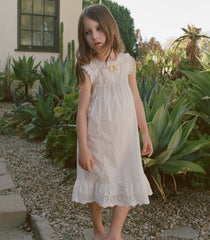 LITTLE PATIENCE DRESS -- SALT