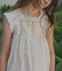 LITTLE PATIENCE DRESS -- SALT