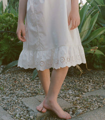 LITTLE PATIENCE DRESS -- SALT